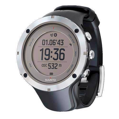 Image of Suunto Ambit3 Peak Sort plast med stål krans quartz multifunktion Herre ur, model SS020676000